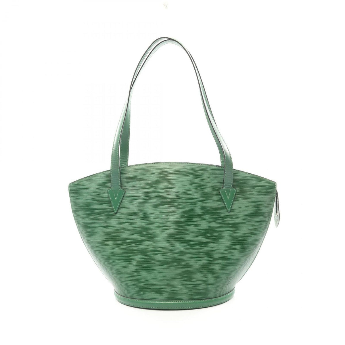 Louis Vuitton Shoulder Bag Saint Jacques Shopping Borneo Green Leather