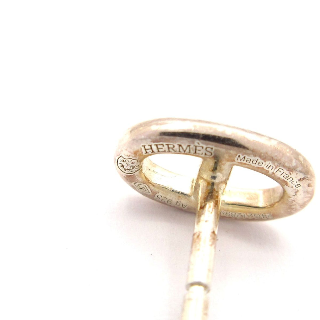 Hermes Earrings Chaine D'ancre Farandole TPM Silver — view 5