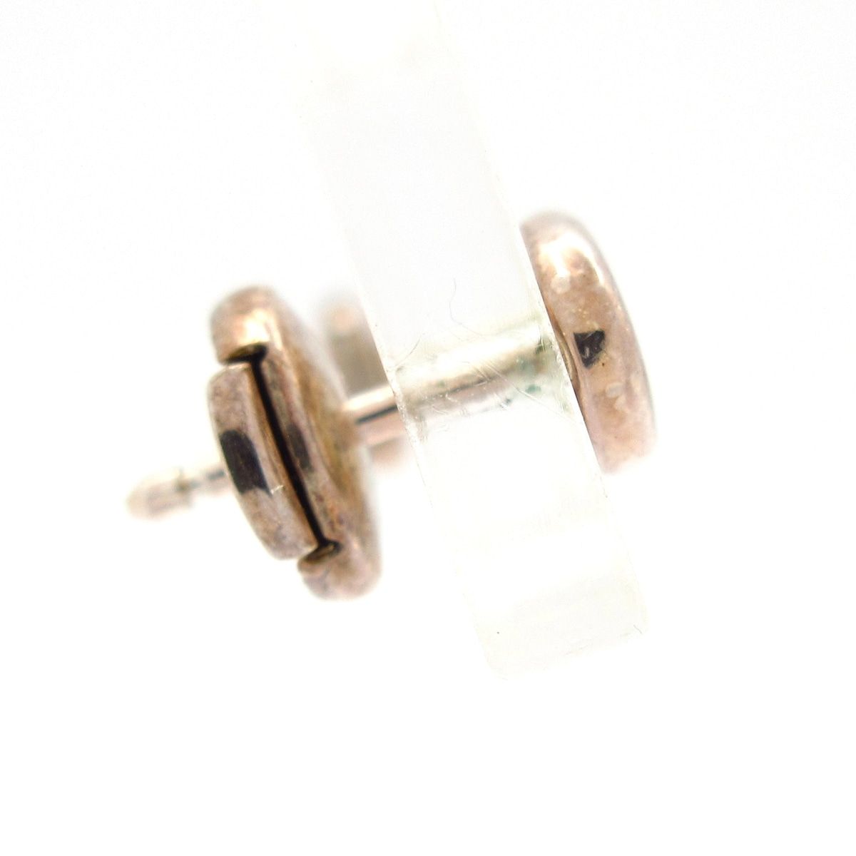 Hermes Earrings Chaine D'ancre Farandole TPM Silver — view 2