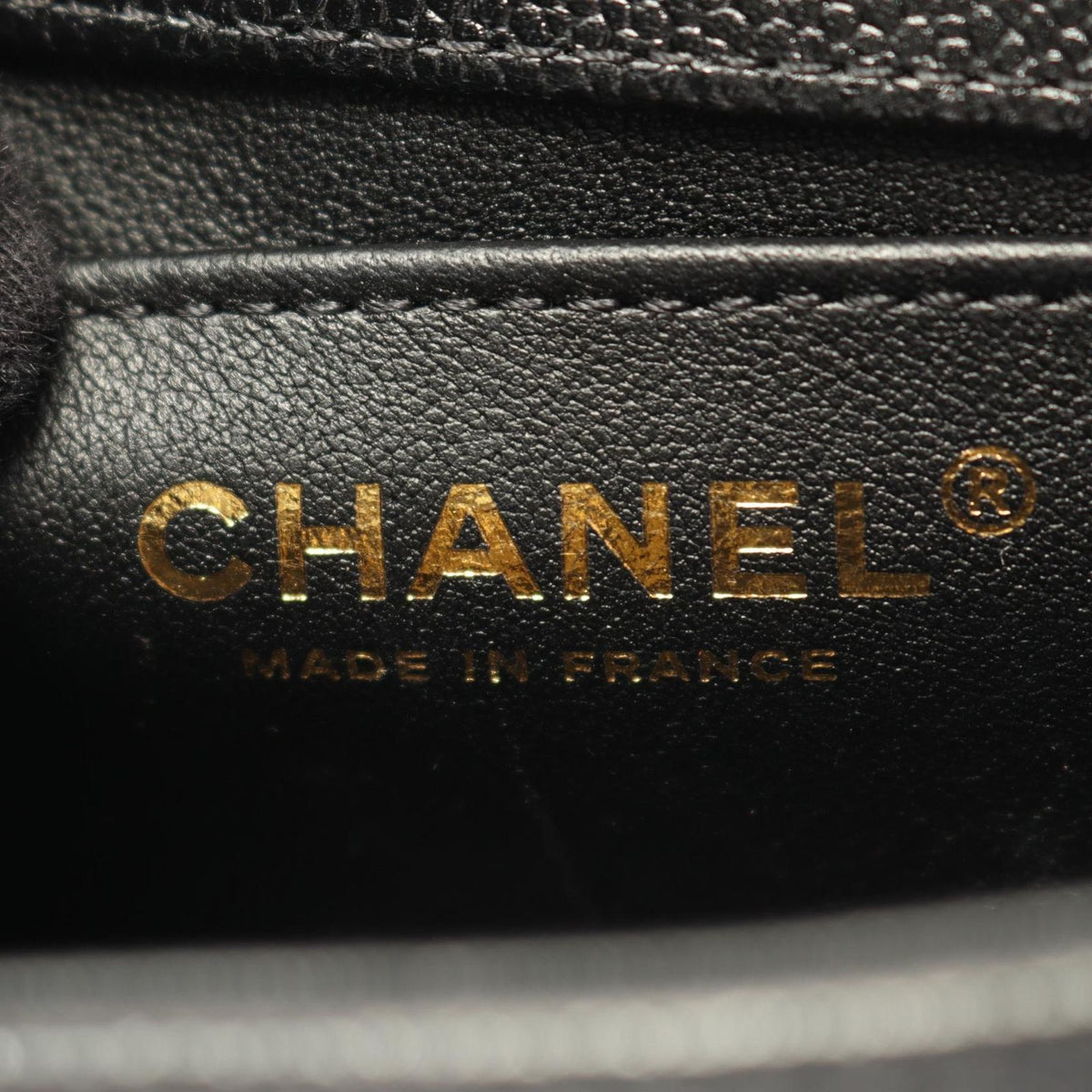 Chanel Shoulder Bag Boy Small Black Caviar Leather Chain — view 4