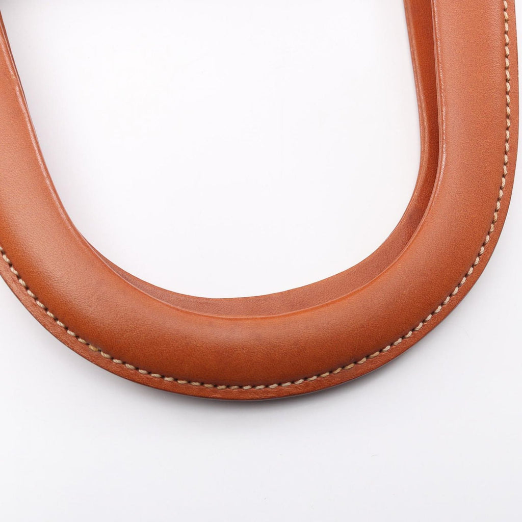 Celine Tote Bag Macadam 2-Way Brown Leather Shoulder — view 7
