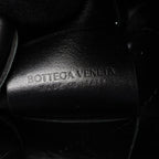 Bottega Veneta Shoulder Bag Cassette Mini Crossbody Bucket Black Leather — view 4