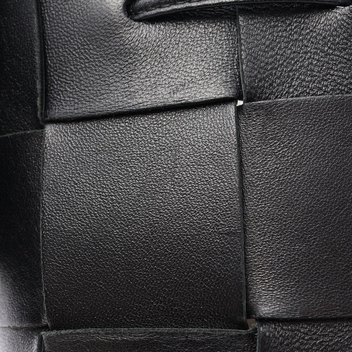 Bottega Veneta Shoulder Bag Cassette Mini Crossbody Bucket Black Leather — view 6