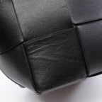 Bottega Veneta Shoulder Bag Cassette Mini Crossbody Bucket Black Leather — view 5