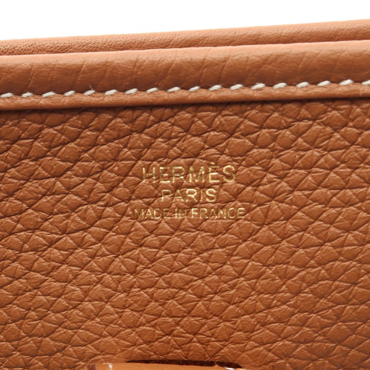 Hermes Shoulder Bag Evelyne 3 Trois PM Gold — view 4