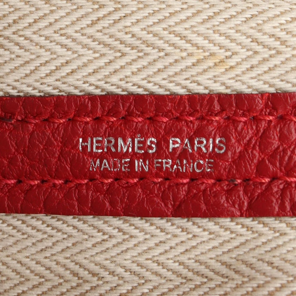 Hermes Tote Bag Garden Party PM Rouge Casaque PM — view 4
