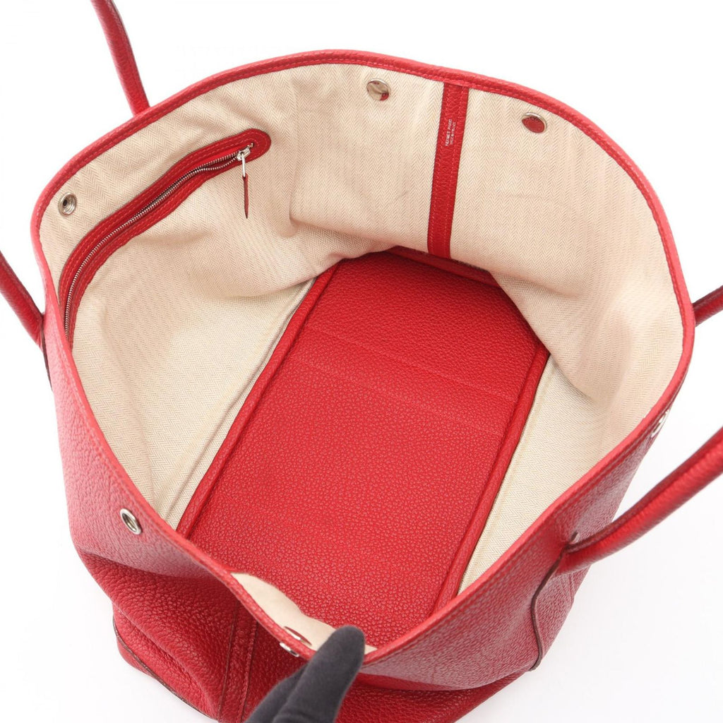 Hermes Tote Bag Garden Party PM Rouge Casaque PM — view 3