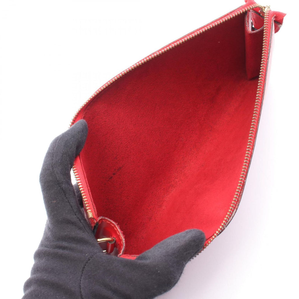 Louis Vuitton Handbag Pochette Accessoires Castilian Red Leather — view 3