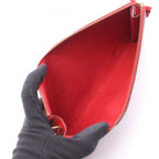 Louis Vuitton Handbag Pochette Accessoires Castilian Red Leather — view 3