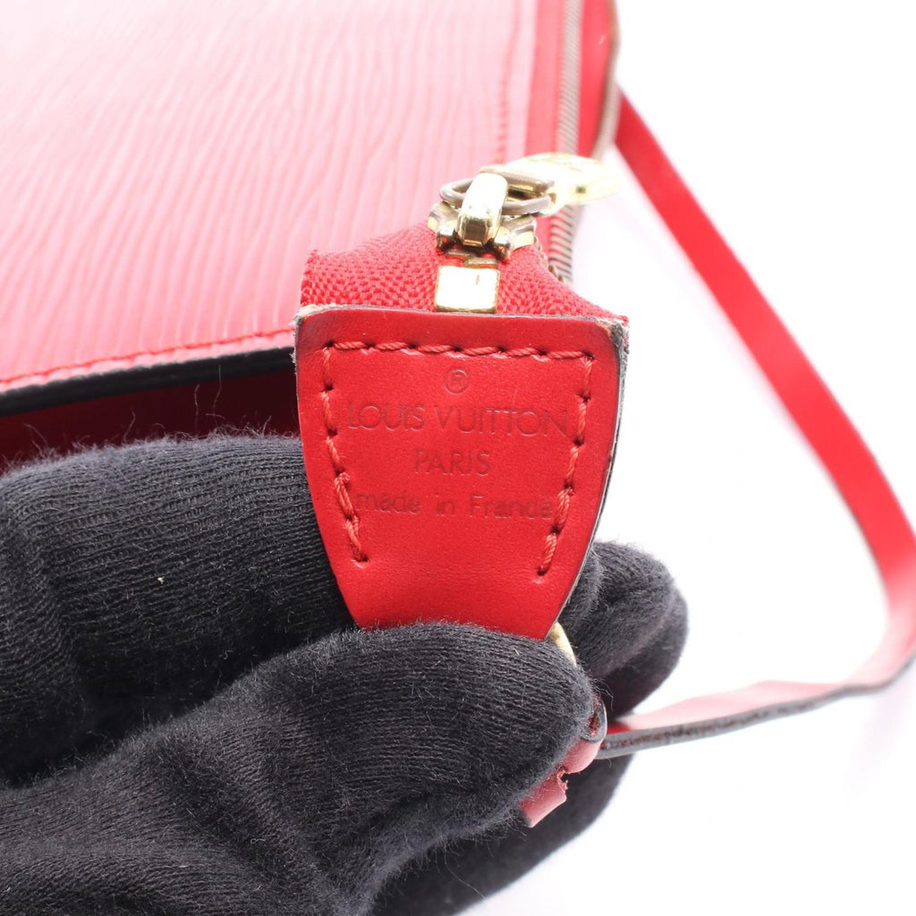 Louis Vuitton Handbag Pochette Accessoires Castilian Red Leather — view 4