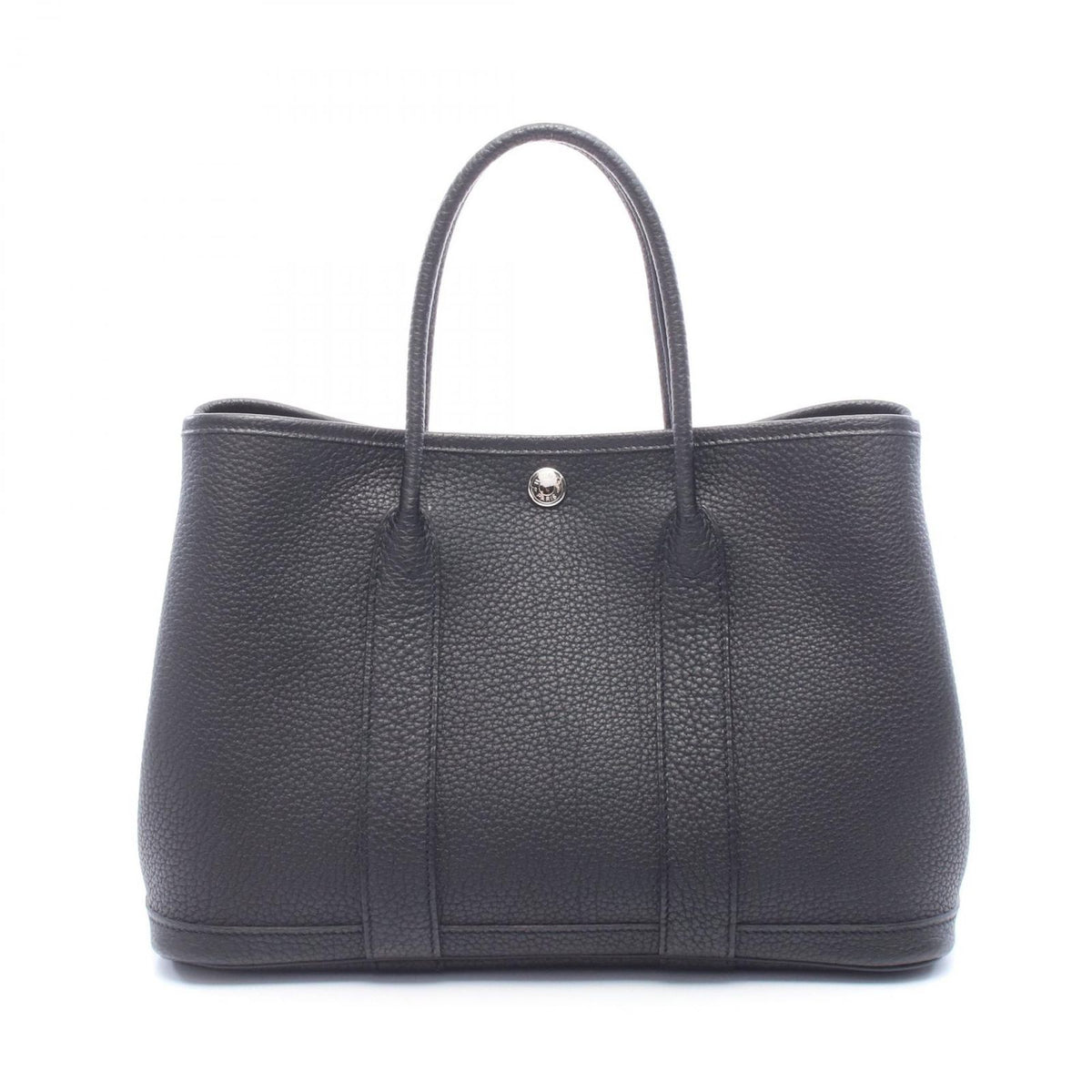 Hermes Tote Bag Garden Party TPM Black
