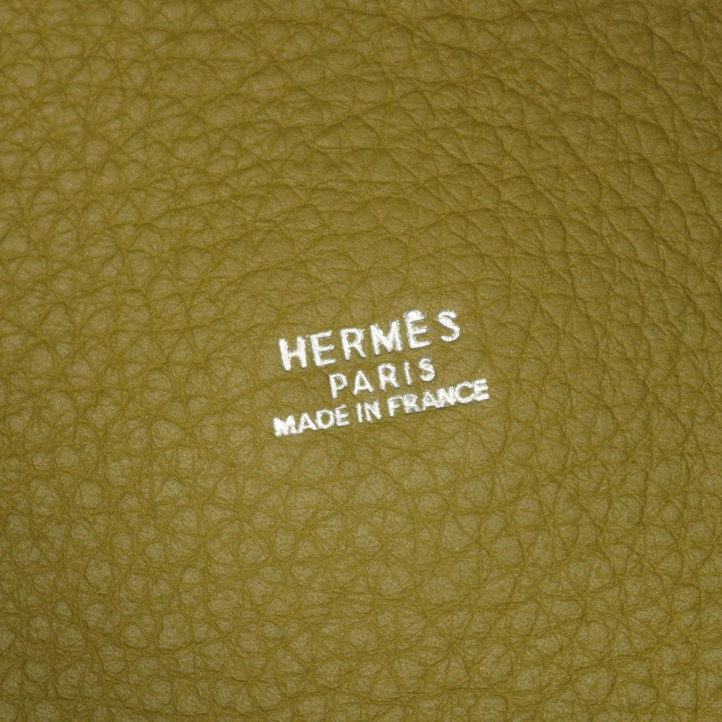 Hermes Handbag Picotin GM Avarnish Green — view 4