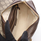 Gucci Shoulder Bag Ophidia Small GG Supreme Beige Brown Green Leather — view 3