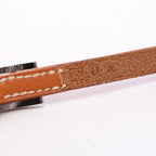 Hermes Bracelet Hapi 3 Long Orange Leather III — view 5