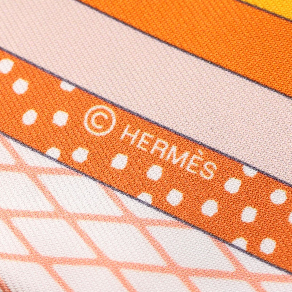 Hermes Scarf Twilly Grand Theater Nouveau Ribbon Silk — view 4