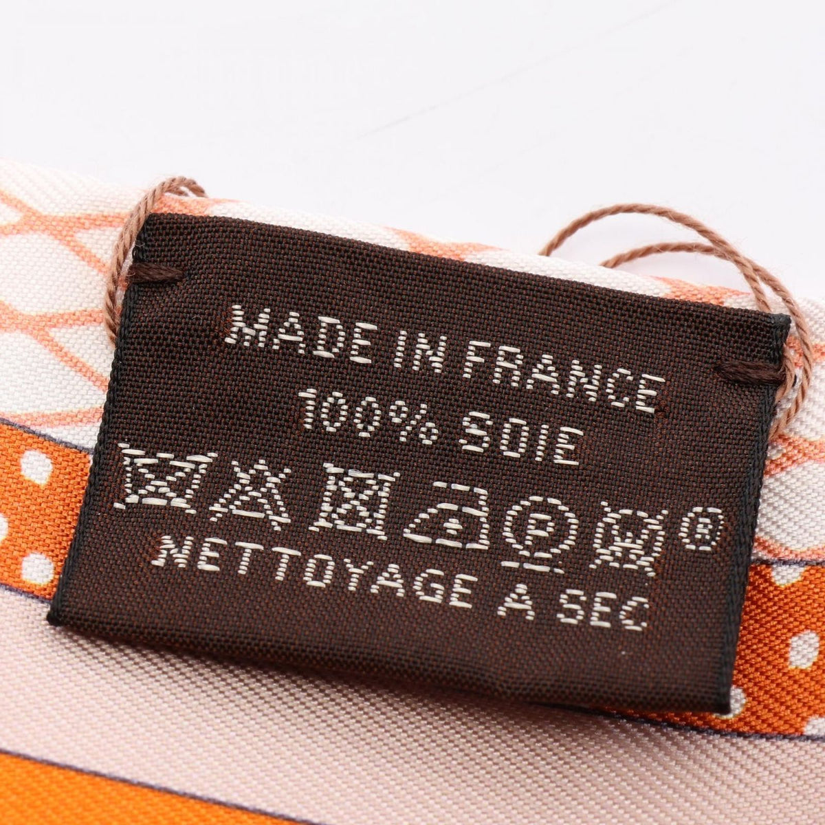 Hermes Scarf Twilly Grand Theater Nouveau Ribbon Silk — view 5