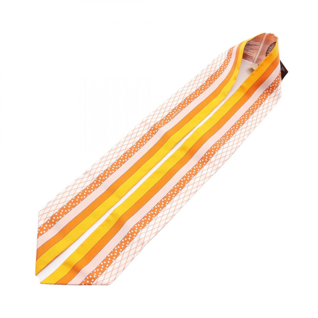Hermes Scarf Twilly Grand Theater Nouveau Ribbon Silk — view 3