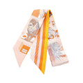 Hermes Scarf Twilly Grand Theater Nouveau Ribbon Silk