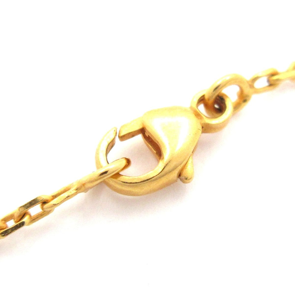 Hermes Necklace O'Kelly PM Pink Gold Black — view 4