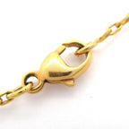 Hermes Necklace Chaine D'ancre Leather Gold — view 4