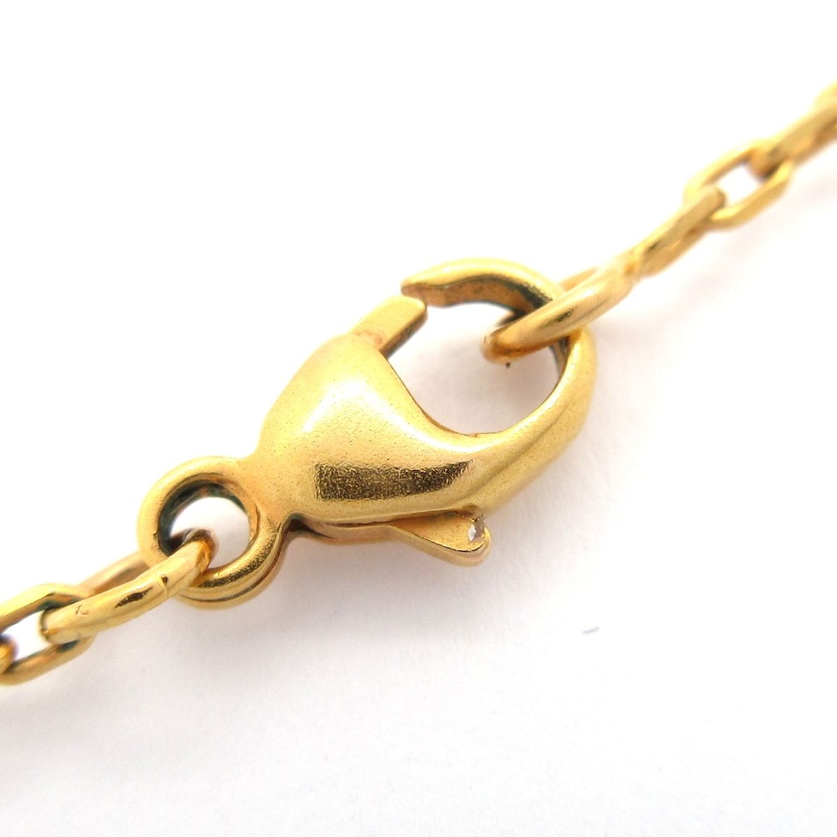 Hermes Necklace Chaine D'ancre Leather Gold — view 4