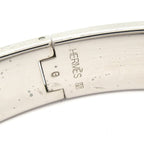 Hermes Bangle Clic H Silver Bracelet — view 4
