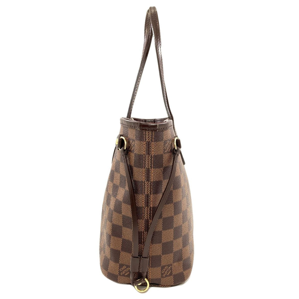 Louis Vuitton Neverfull PM Handbag Damier Canvas — view 3