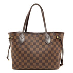 Louis Vuitton Neverfull PM Handbag Damier Canvas