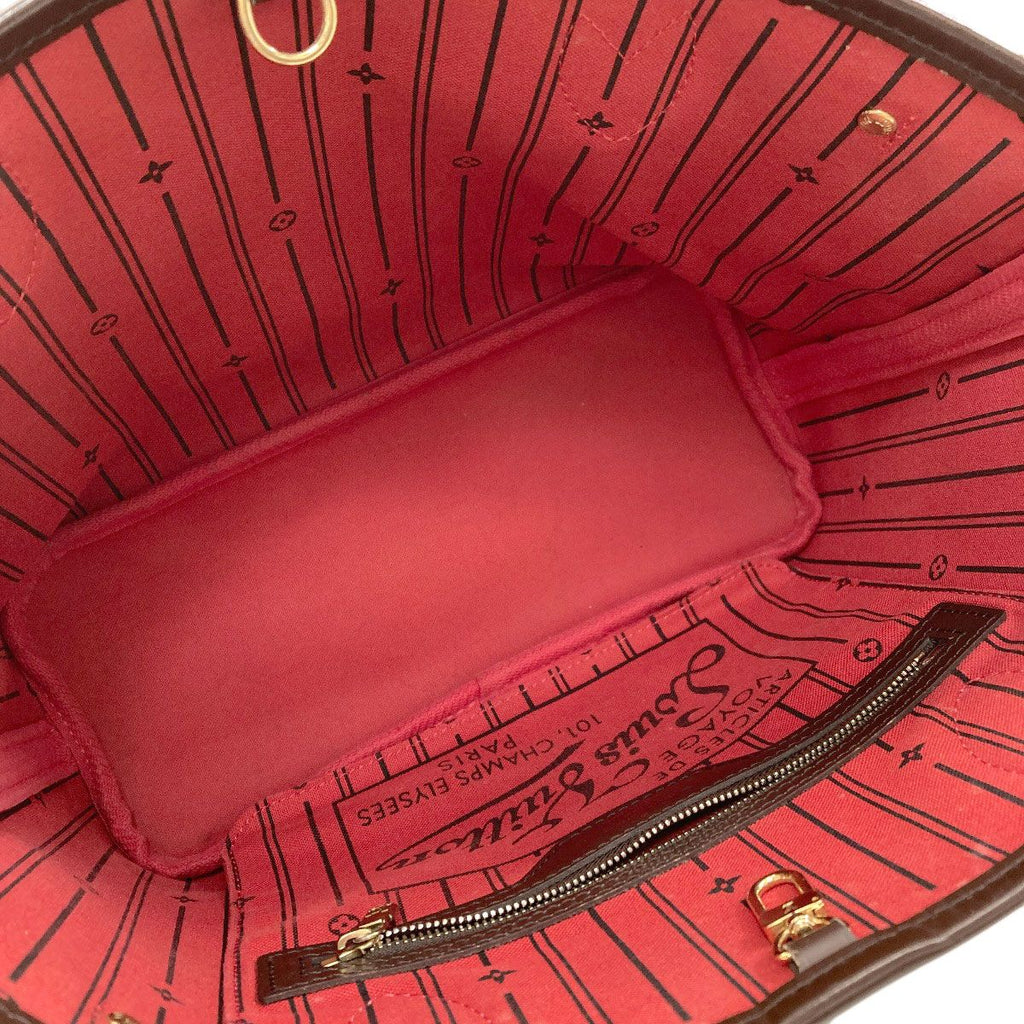 Louis Vuitton Neverfull PM Handbag Damier Canvas — view 5