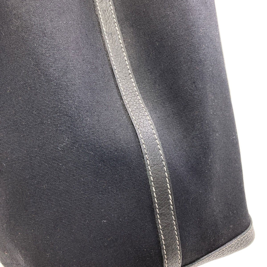 Hermes Garden Party PM Silver Tote Bag Toile Officier Negonda — view 8