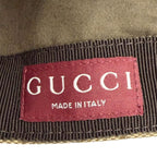 Gucci Yuko Higuchi Beau & Boris GG Canvas Leather Cap M 57 Hat — view 7