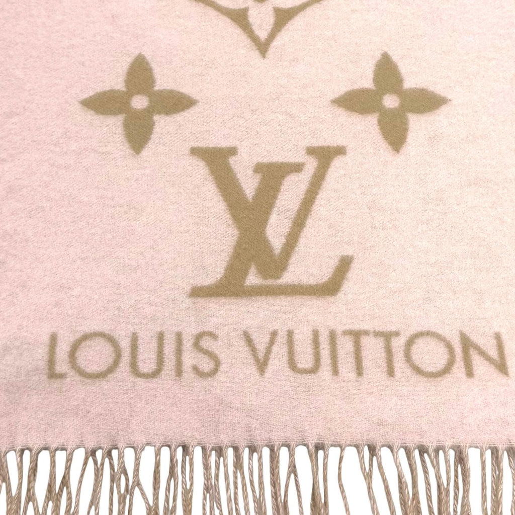 Louis Vuitton Scarf Reykjavik Cashmere 100% Fringe 170 45 — view 7