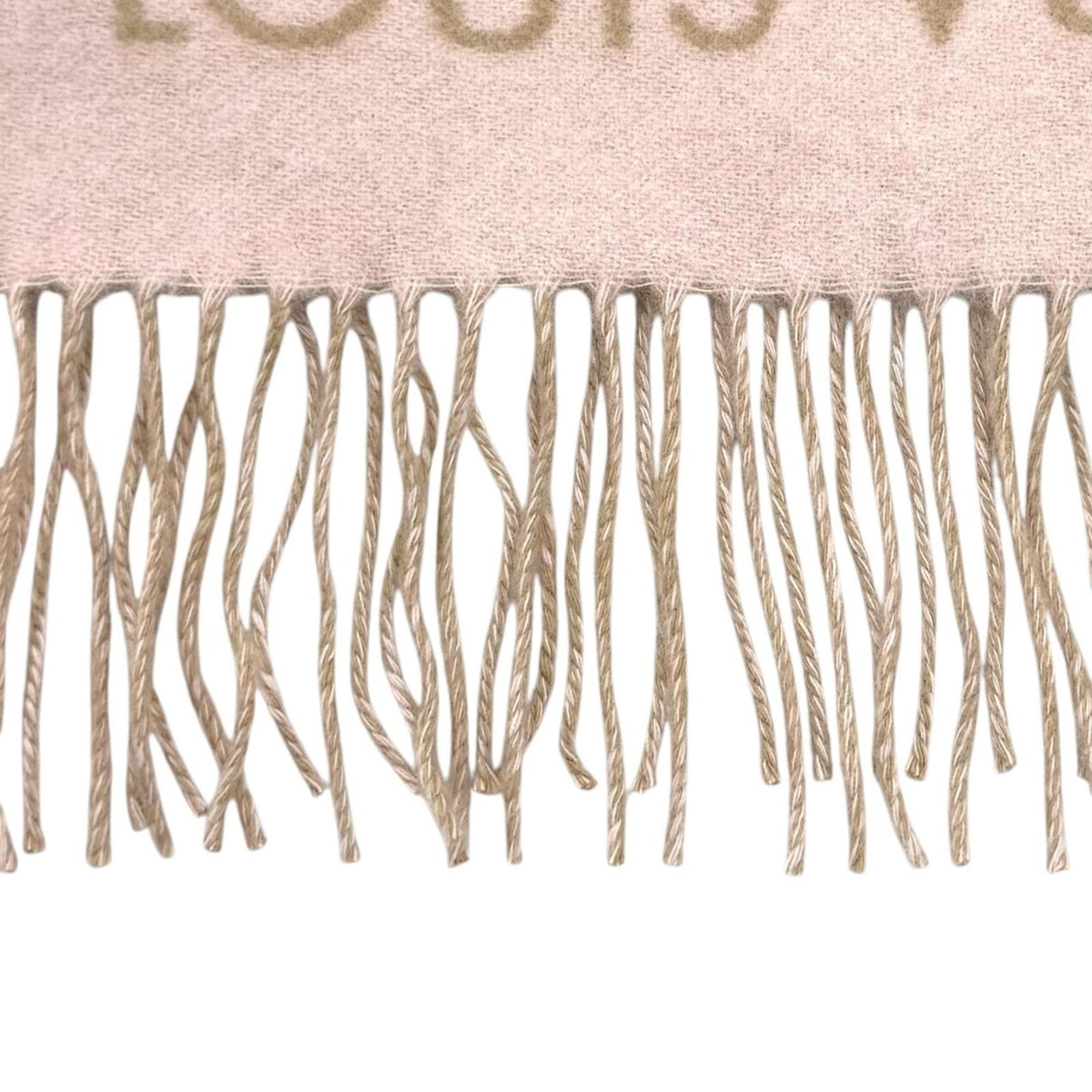Louis Vuitton Scarf Reykjavik Cashmere 100% Fringe 170 45 — view 6