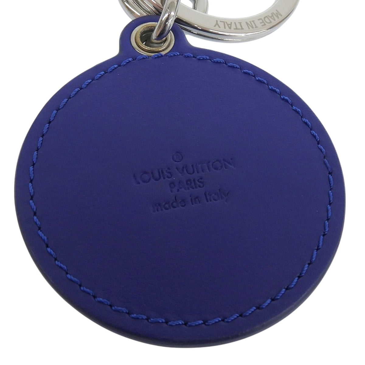 Louis Vuitton Porte Cles LV Padded Circle Leather Key Sling Bag Charm Key — view 8