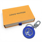 Louis Vuitton Porte Cles LV Padded Circle Leather Key Sling Bag Charm Key — view 2
