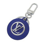 Louis Vuitton Porte Cles LV Padded Circle Leather Key Sling Bag Charm Key