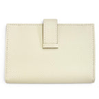Hermes Bearn Mini Veau Epsom Craie Silver Coin Purse Compact Wallet Bifold — view 3