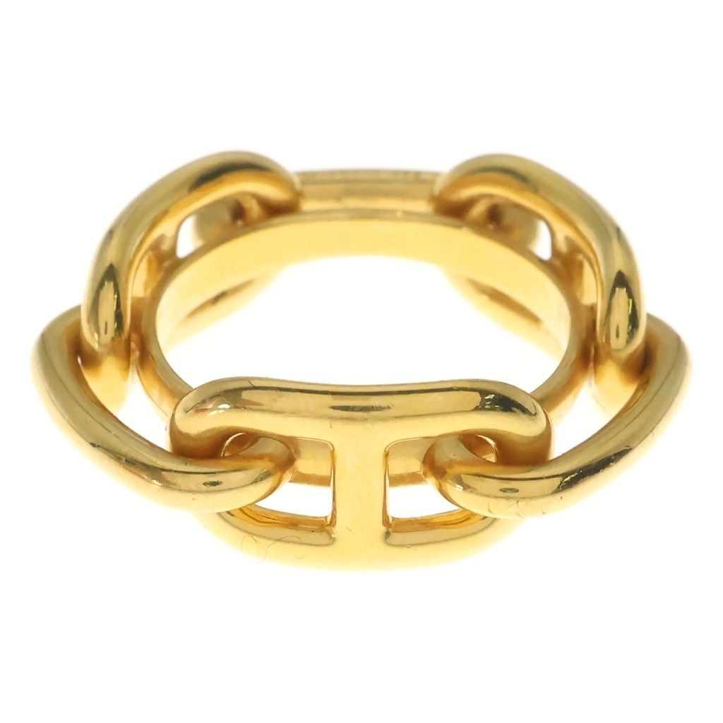 Hermes Chaine D'ancre Scarf Ring Gold Plated — view 2