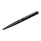 Louis Vuitton Jet Ligne Twist Rotating Ballpoint Pen Black Silver Resin Metal