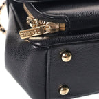 Chanel Quilted Shoulder Bag Black — view 5