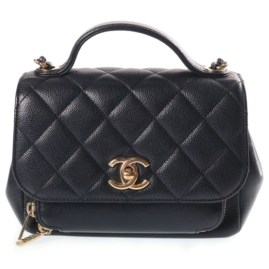 Chanel Quilted Shoulder Bag Black