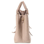 Louis Vuitton Monogram Empreinte Babylon Tote PM Tourterelle Handbag Beige — view 3
