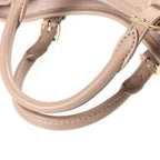 Louis Vuitton Monogram Empreinte Babylon Tote PM Tourterelle Handbag Beige — view 6
