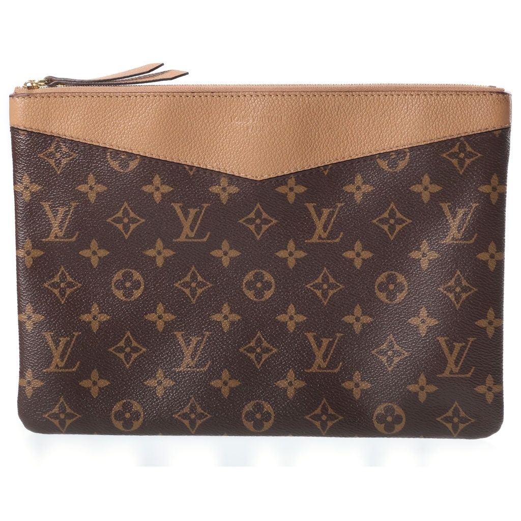 Louis Vuitton Monogram Daily Pouch Brown