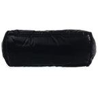 Saint Laurent Paris Tote Bag Wide Puffer Logo Black Nylon — view 4