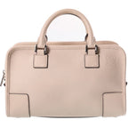 Loewe Amazona 23 2-Way Shoulder Bag Beige Leather Silver