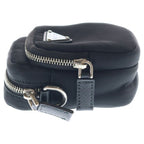 Prada Re-Nylon Shoulder Bag Pouch Triangle Logo Black — view 3