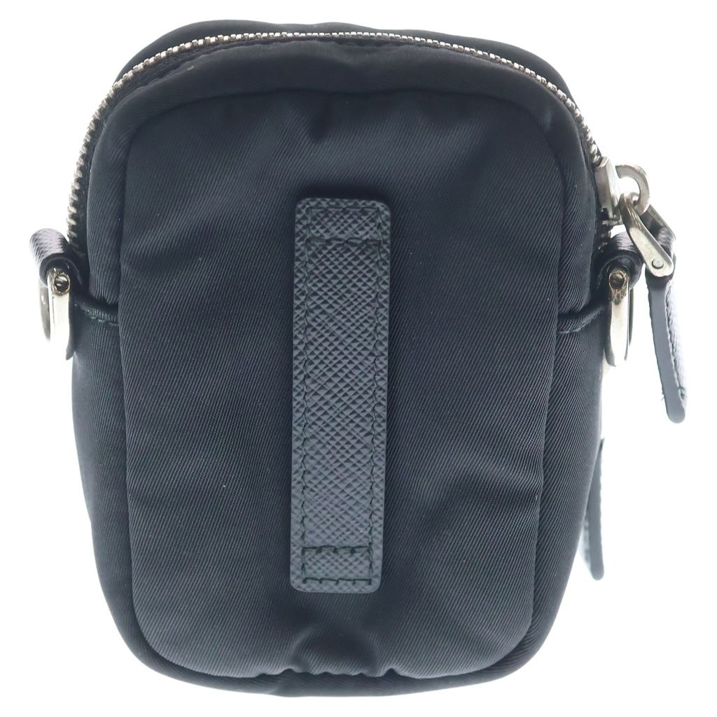 Prada Re-Nylon Shoulder Bag Pouch Triangle Logo Black — view 2