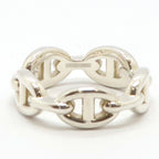 Hermes Chaine D'ancre Enchainee Ring PM Silver — view 4