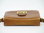 Celine Carriage Shoulder Bag Pochette Leather Brown — view 5